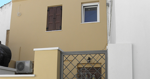 Reconstruction of house in Pythagoreio Samos